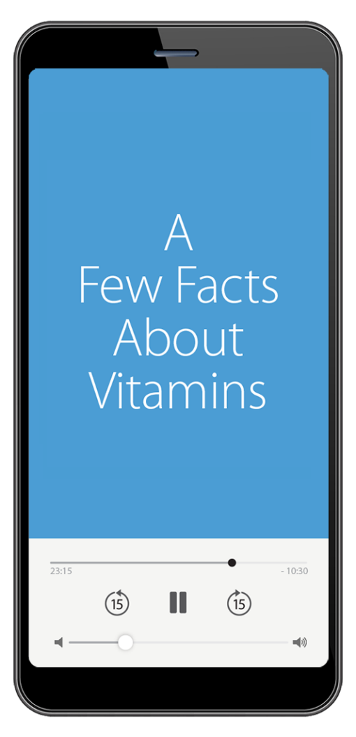 A Few Facts About Vitamins (MP3)