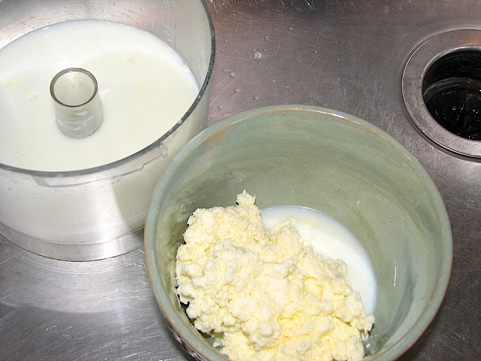 Finished Butter In Food Processor Bowl