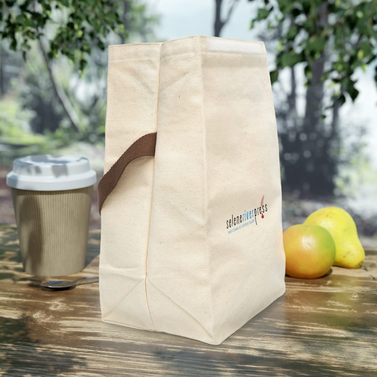 Selene River Press: Canvas Snack Bag With Strap - Selene River Press