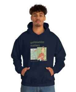 Gallbladder Matters: Unisex Hooded Sweatshirt - Image 58