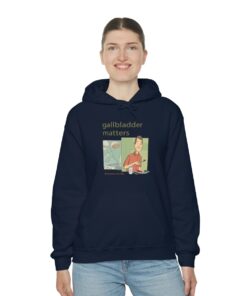 Gallbladder Matters: Unisex Hooded Sweatshirt - Image 59