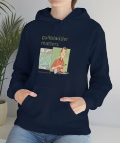 Gallbladder Matters: Unisex Hooded Sweatshirt - Image 61