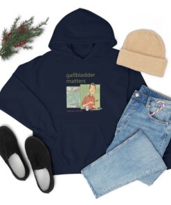 Gallbladder Matters: Unisex Hooded Sweatshirt - Image 62