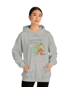 Gallbladder Matters: Unisex Hooded Sweatshirt - Image 30