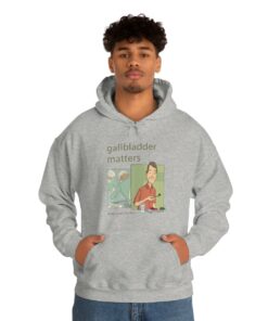 Gallbladder Matters: Unisex Hooded Sweatshirt - Image 31