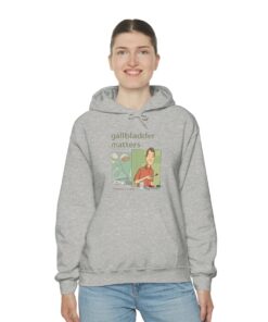 Gallbladder Matters: Unisex Hooded Sweatshirt - Image 32