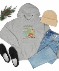 Gallbladder Matters: Unisex Hooded Sweatshirt - Image 35