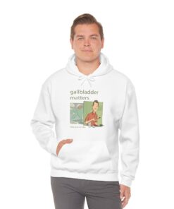 Gallbladder Matters: Unisex Hooded Sweatshirt - Image 6