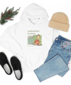 Gallbladder Matters: Unisex Hooded Sweatshirt - Image 8
