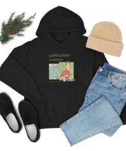 Gallbladder Matters: Unisex Hooded Sweatshirt - Image 17