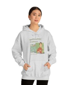 Gallbladder Matters: Unisex Hooded Sweatshirt - Image 39