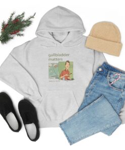 Gallbladder Matters: Unisex Hooded Sweatshirt - Image 44