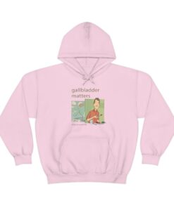 Gallbladder Matters: Unisex Hooded Sweatshirt - Image 64