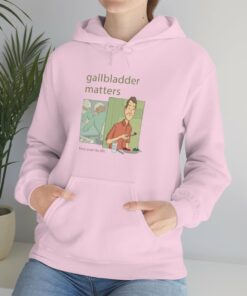 Gallbladder Matters: Unisex Hooded Sweatshirt - Image 70