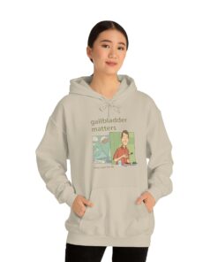 Gallbladder Matters: Unisex Hooded Sweatshirt - Image 21