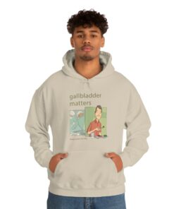 Gallbladder Matters: Unisex Hooded Sweatshirt - Image 22