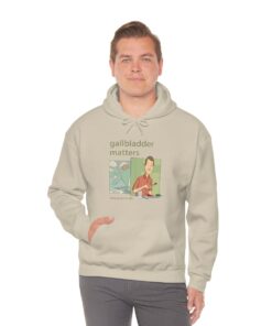 Gallbladder Matters: Unisex Hooded Sweatshirt - Image 24