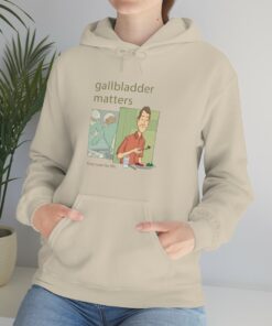 Gallbladder Matters: Unisex Hooded Sweatshirt - Image 25