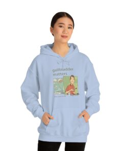 Gallbladder Matters: Unisex Hooded Sweatshirt - Image 48