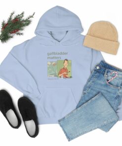 Gallbladder Matters: Unisex Hooded Sweatshirt - Image 53